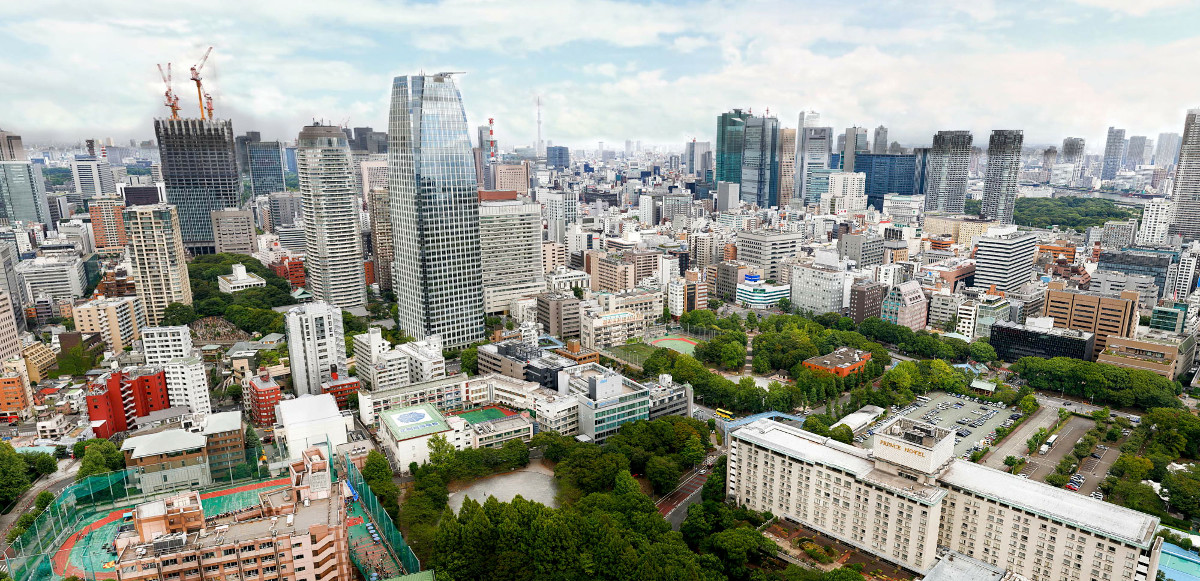 Tokyo Tower Gigapixel Panorama